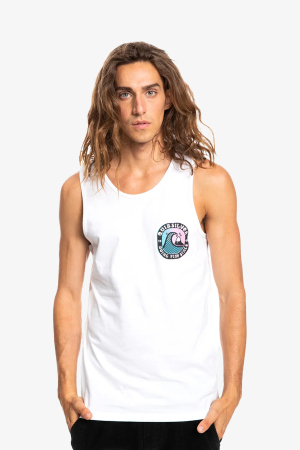 Quiksilver Another Story Tank Erkek Beyaz Atlet EQYZT06676-WBB0 - Quiksilver