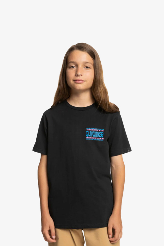 Quiksilver Arped Frames Çocuk Siyah T-Shirt EQBZT04589-KVJ0 - 1