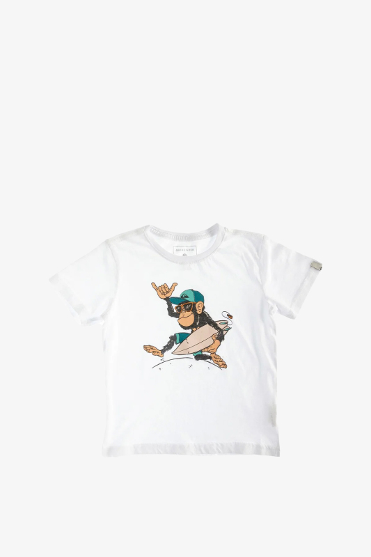 Quiksilver Banalleyssboy K Çocuk Beyaz T-Shirt EQKZT03372-WBB0 - 1