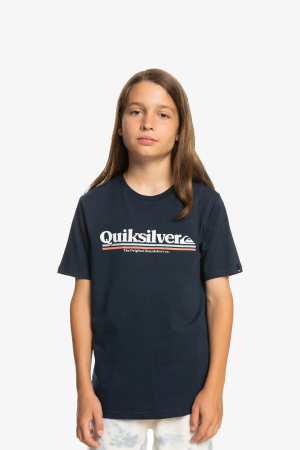 Quiksilver Between The Lınes Yth Çocuk Lacivert T-Shirt EQBZT04584-BYJ0 - Quiksilver