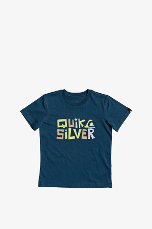 Quiksilver Bıgger Pıcture Boy Çocuk Mavi T-Shirt EQKZT03375-BSM0 - Quiksilver