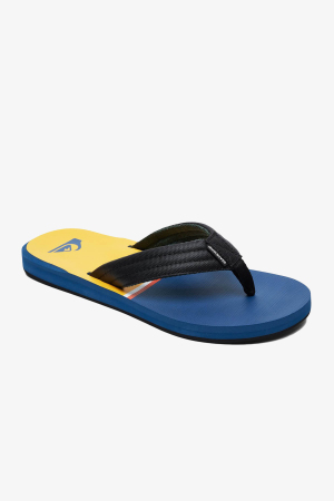 Quiksilver Carver Prınt Erkek Siyah Parmak Arası Terlik AQYL100809-XBKY - Quiksilver