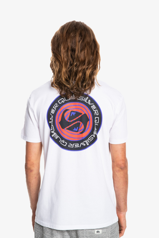 Quiksilver Cırcle Game Erkek Beyaz T-Shirt EQYZT06665-WBB0 - 2