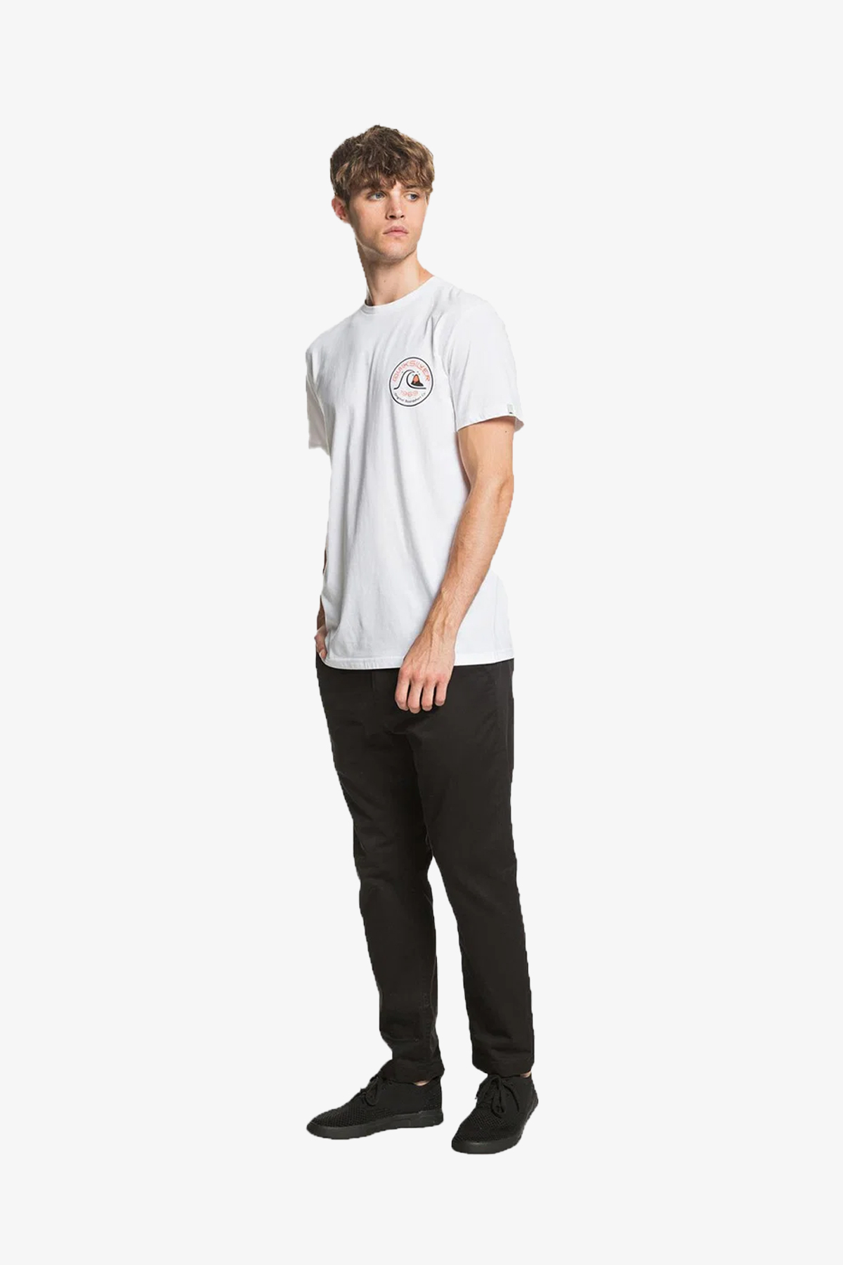 Quiksilver Closecallss Erkek Beyaz T-Shirt EQYZT05749-WBB0