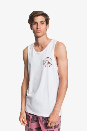 Quiksilver Closecalltank Erkek Beyaz Atlet EQYZT05779-WBB0 - Quiksilver