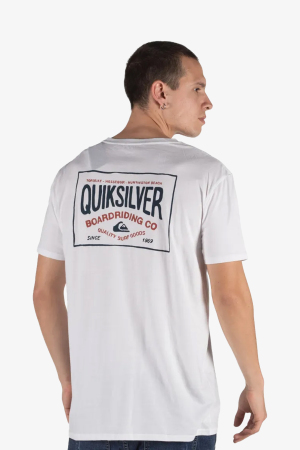 Quiksilver Cloudcornerss Erkek Beyaz T-Shirt EQYZT05772-WBB0 - 2