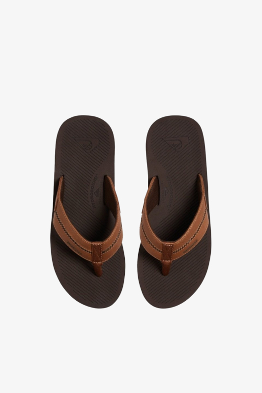 Quiksilver Coastaloasısdel Erkek Kahverengi Parmak Arası Terlik AQYL100760-XCCC - 1