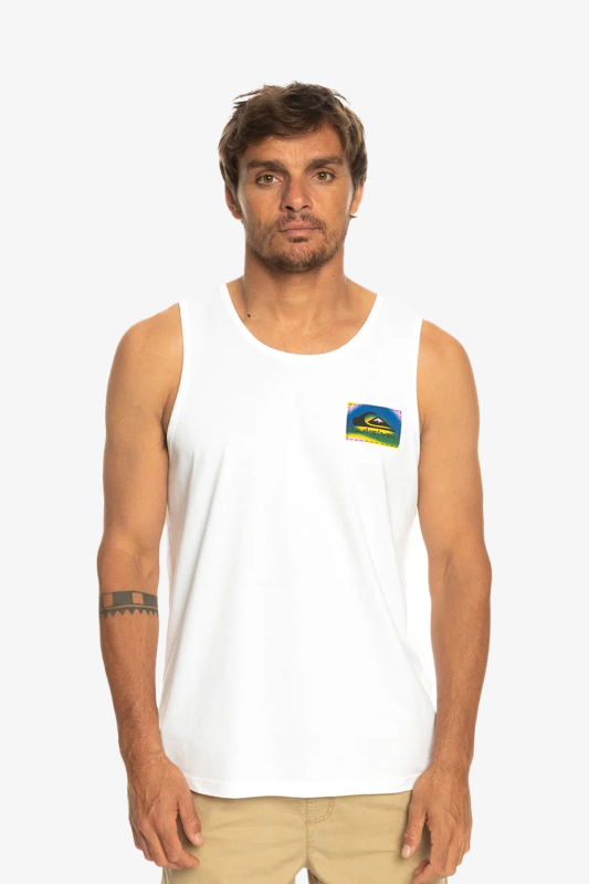 Quiksilver Colourflow Erkek Beyaz Atlet EQYZT07238-WBB0 - 1