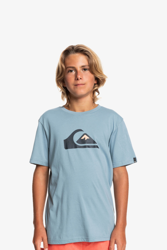 Quiksilver Comp Logo Yth Çocuk Mavi T-Shirt EQBZT04369-BJN0 - 1