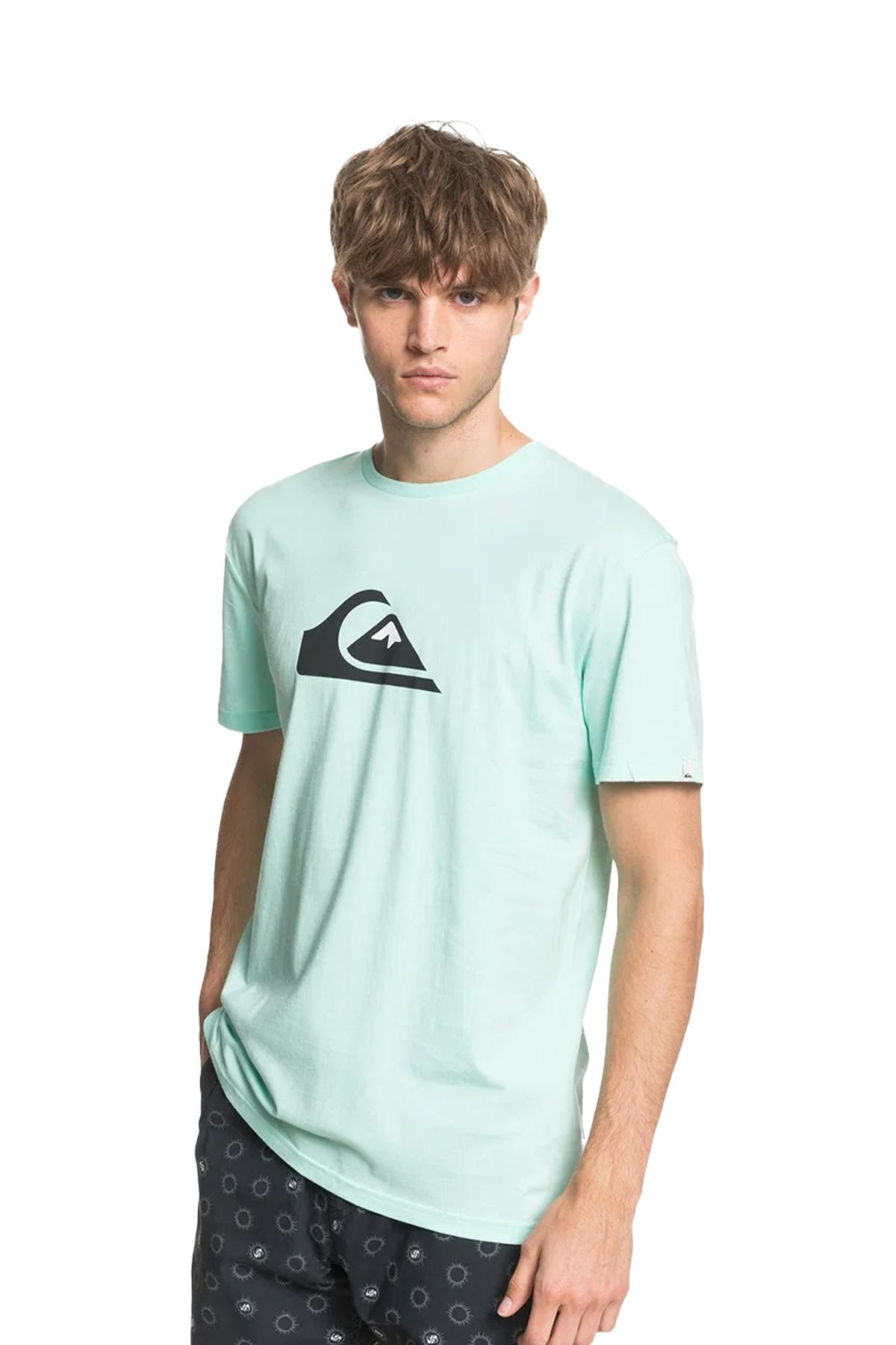 Quiksilver Complogoss Erkek Mavi T-Shirt EQYZT05750-GCZ0