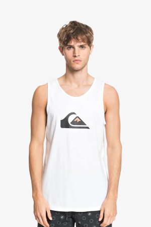 Quiksilver Complogotank Erkek Beyaz Atlet EQYZT05781-WBB0 - Quiksilver