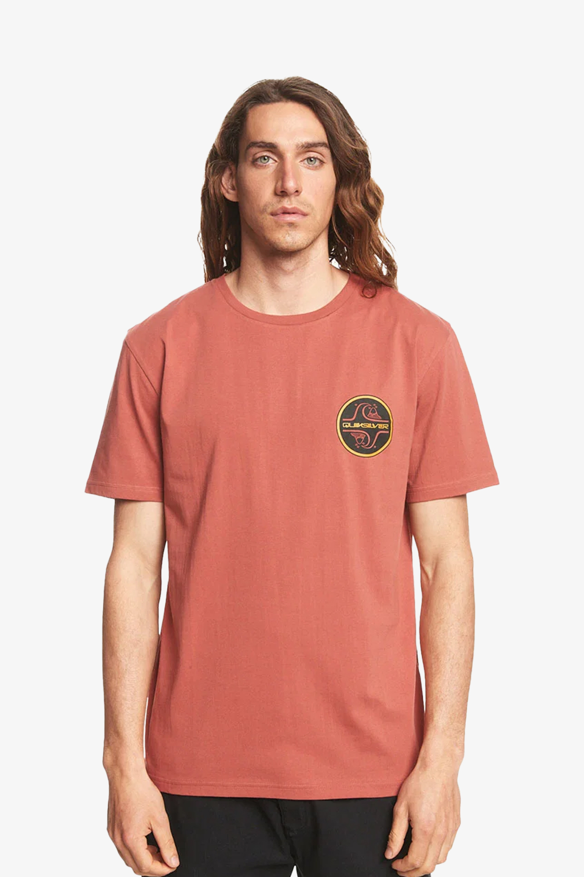 Quiksilver Corebubbles Erkek Turuncu T-Shirt EQYZT07232-MPD0