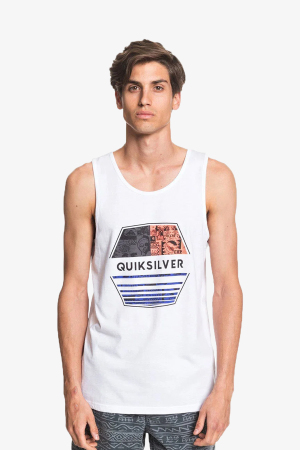 Quiksilver Drıftawaytank Erkek Beyaz Atlet EQYZT05782-WBB0 - Quiksilver