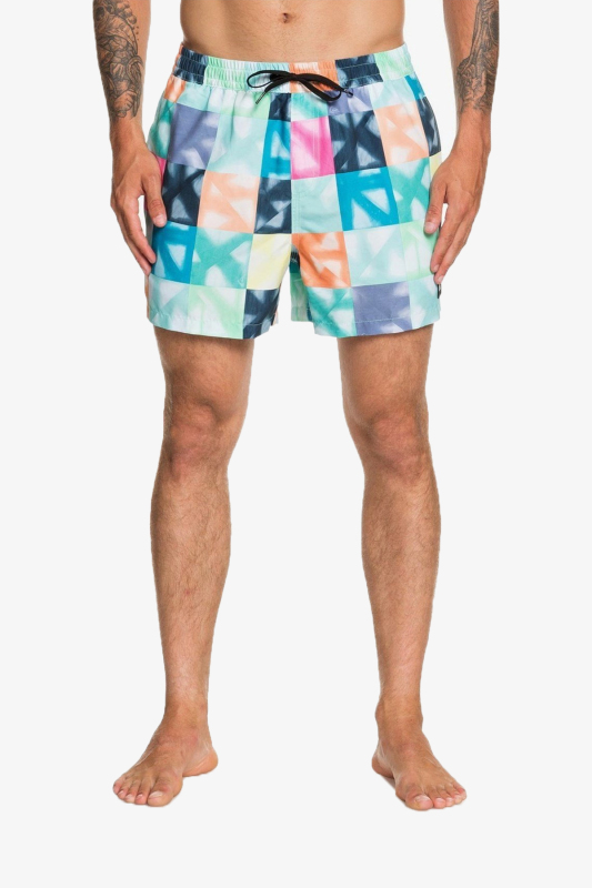 Quiksilver Dyechvly15 Jamv Erkek Mavi Deniz Şortu EQYJV03587-GCZ6 - 1