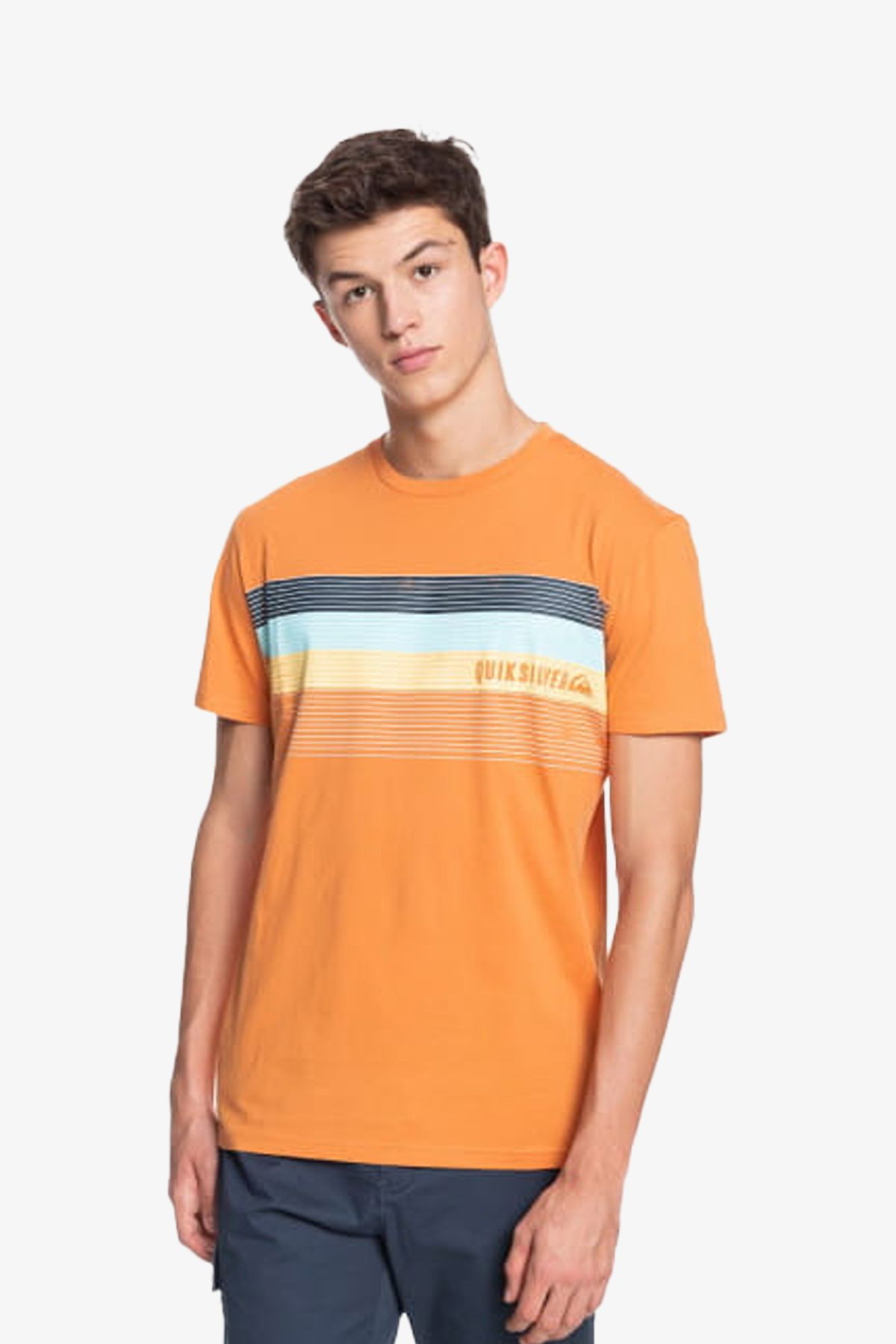 Quiksilver Edges Run Erkek Bej T-Shirt EQYZT06378-NLF0