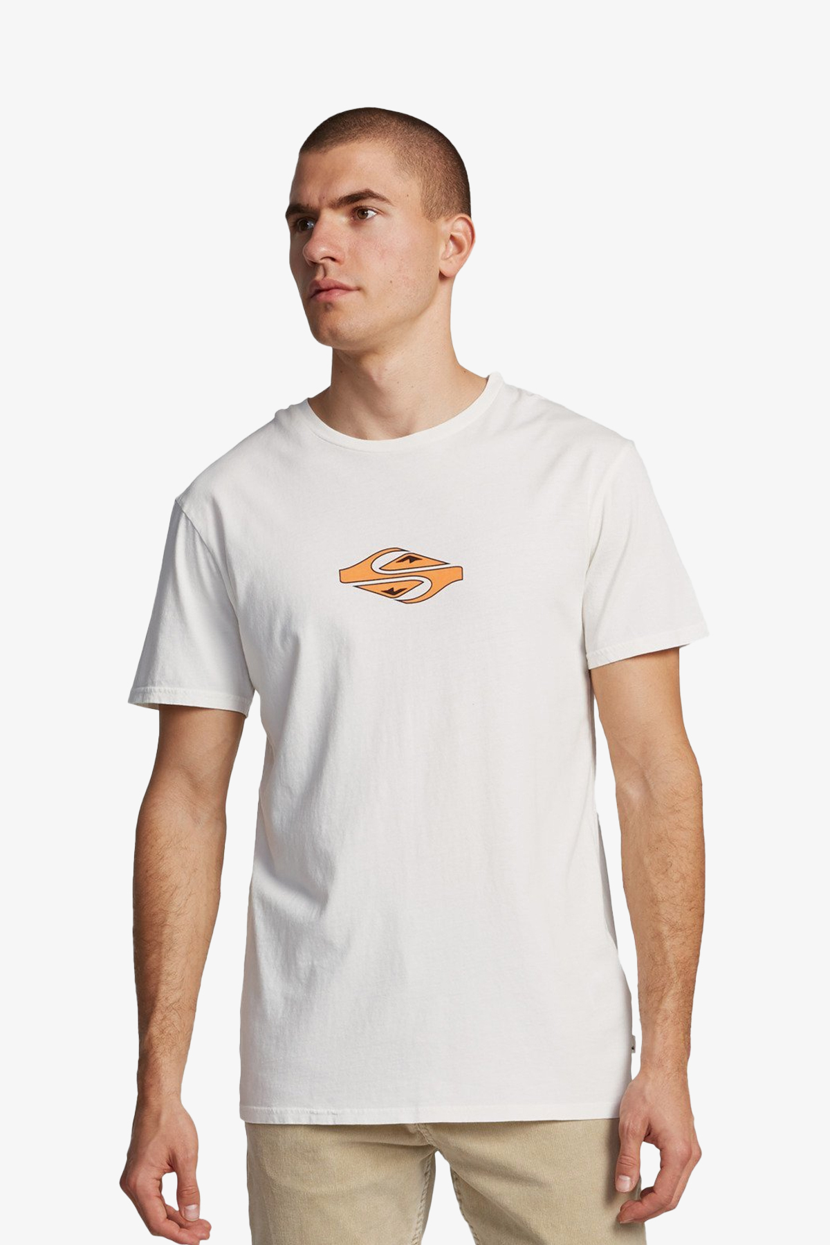 Quiksilver Eıtherwayss Erkek Beyaz T-Shirt EQYZT05795-WBK0