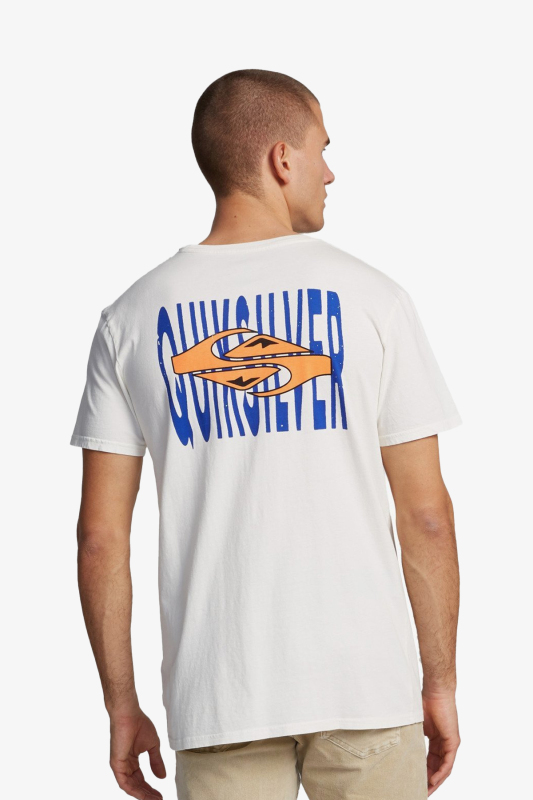 Quiksilver Eıtherwayss Erkek Beyaz T-Shirt EQYZT05795-WBK0 - 2