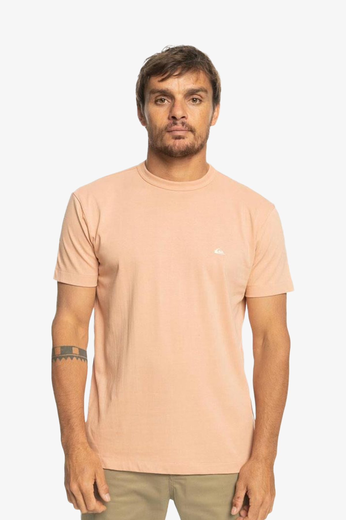 Quiksilver Essentıals Erkek Bej T-Shirt EQYKT04092-TJB0