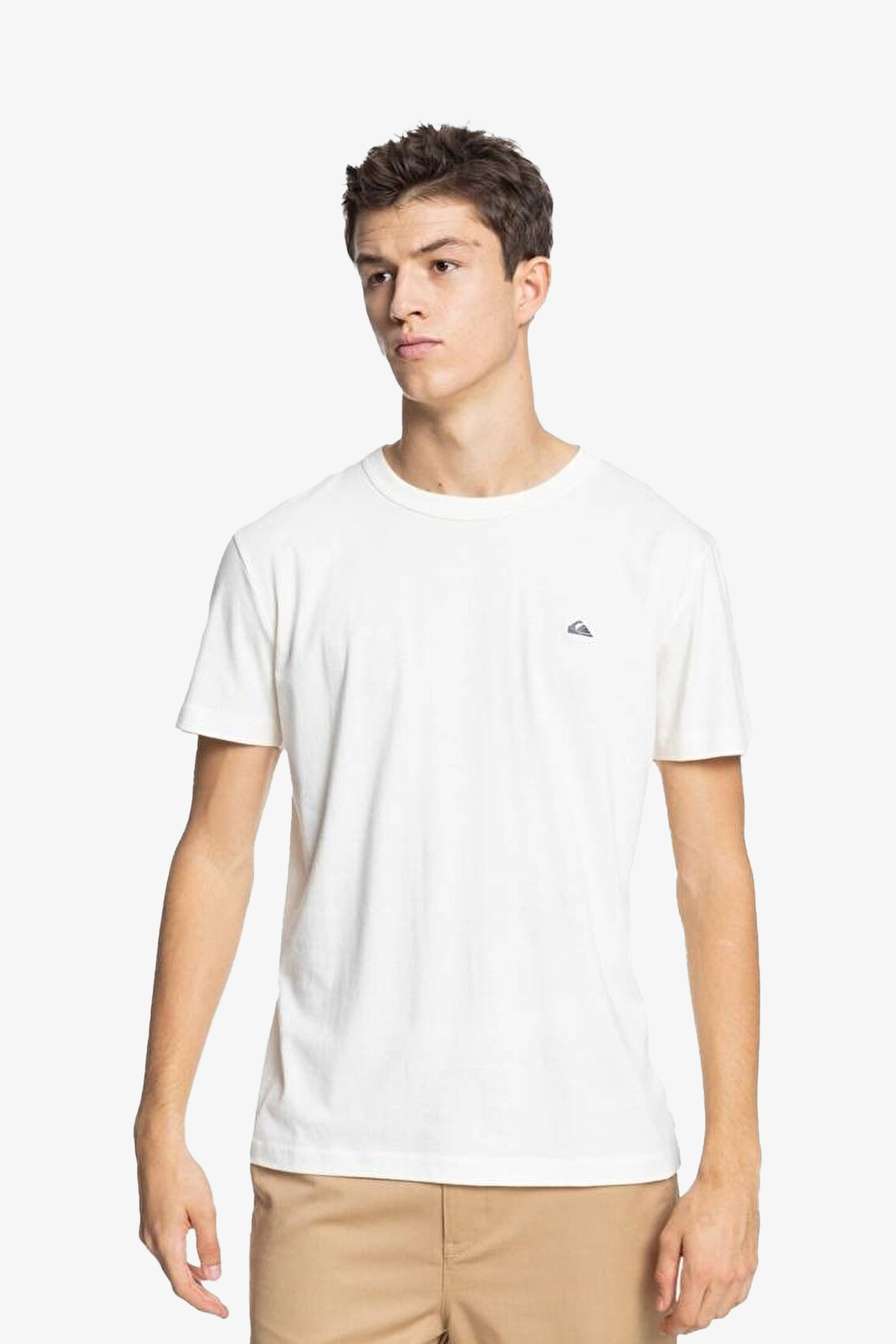 Quiksilver Essentıals Erkek Beyaz T-Shirt EQYKT04092-WCL0