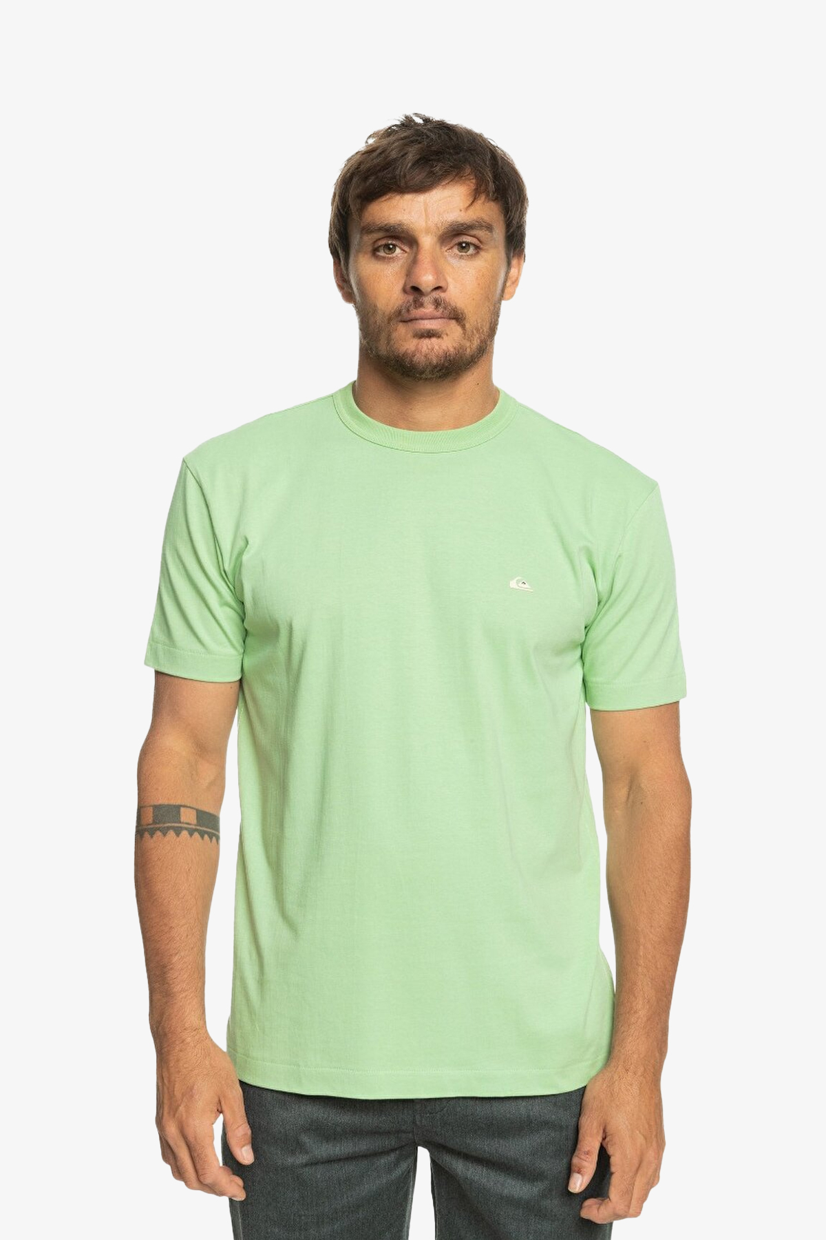 Quiksilver Essentıals Erkek Gri T-Shirt EQYKT04092-GFE0