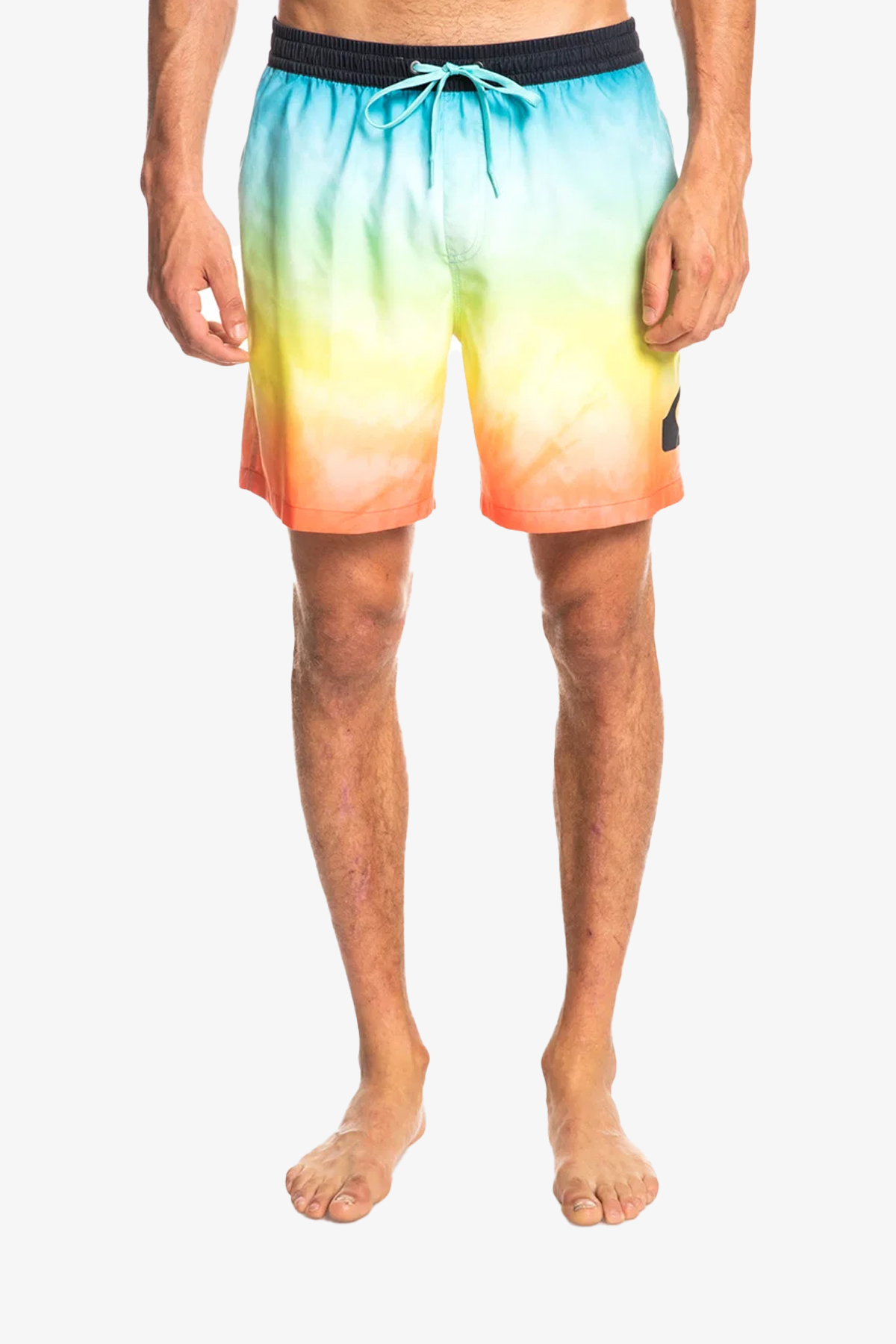Quiksilver Everyday Faded Logo Volley 17 Erkek Mavi Deniz Şortu EQYJV03839-KTA6