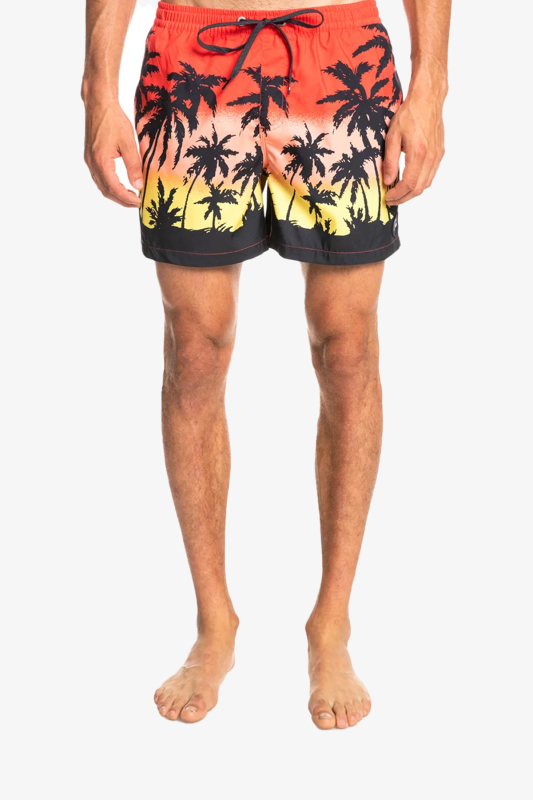 Quiksilver Everyday Paradıse Volley 15 Erkek Turuncu Deniz Şortu EQYJV03861-MKZ6 - 1
