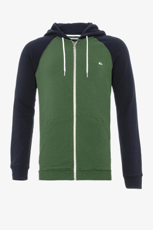 Quiksilver Everydayzıp Erkek Yeşil Sweatshirt EQYFT04138-GSG0 - Quiksilver