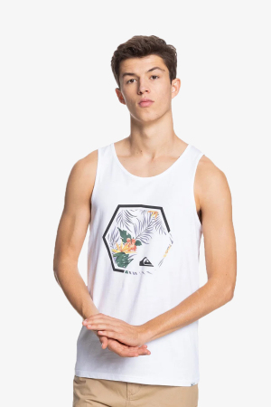 Quiksilver Fadıng Out Tank Erkek Beyaz Atlet EQYZT06333-WBB0 - Quiksilver