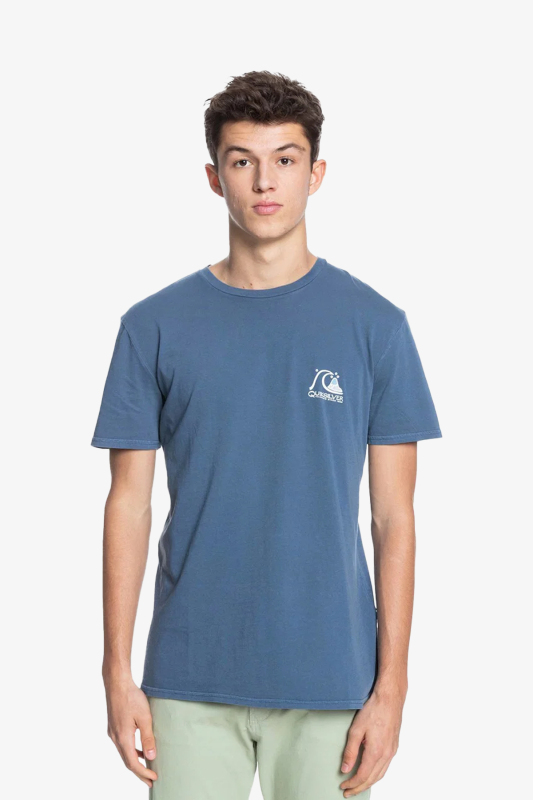 Quiksilver Fresh Take Erkek Mavi T-Shirt EQYZT06354-BSG0 - 1
