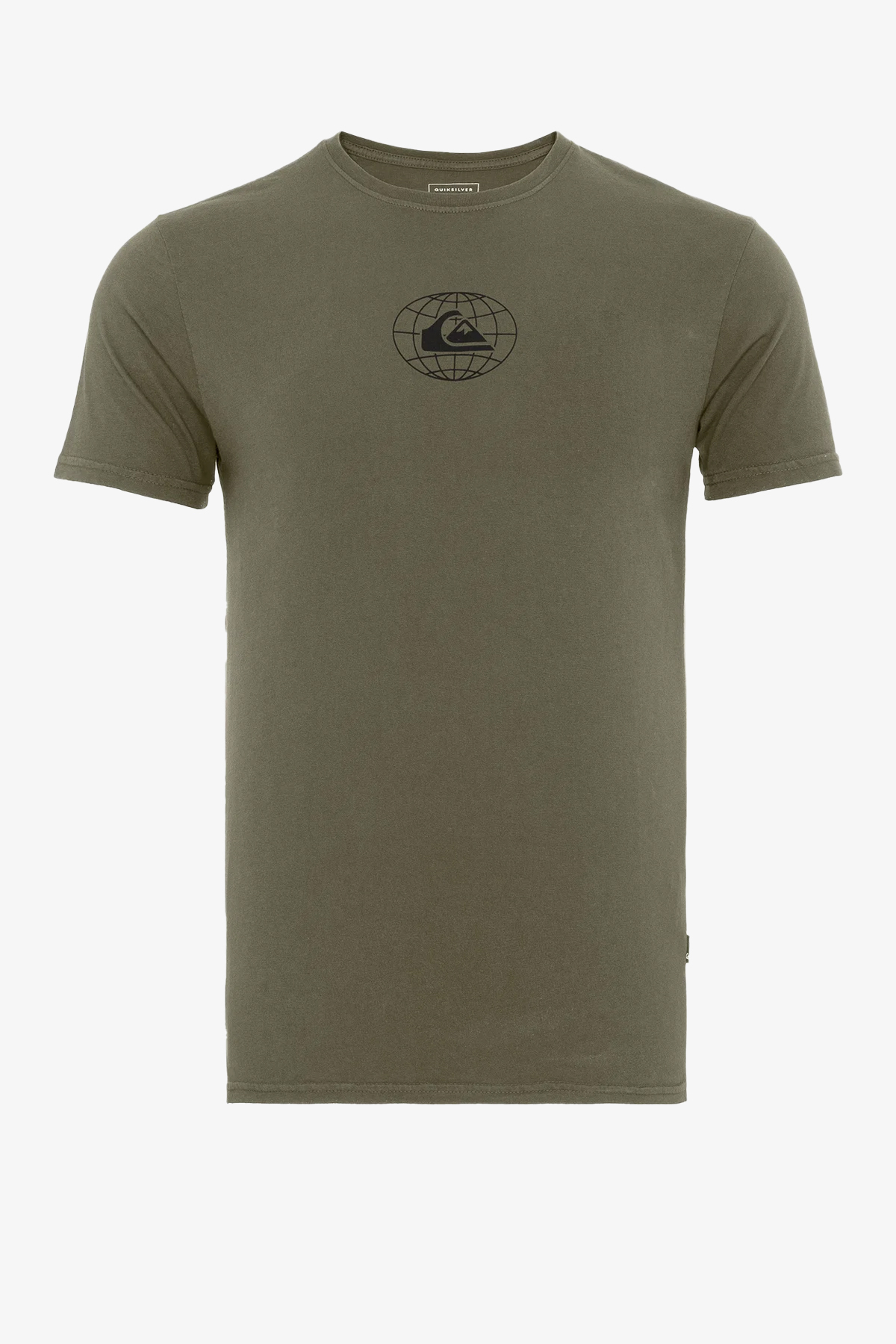 Quiksilver Globalgroovess Erkek Haki T-Shirt EQYZT05810-GZH0