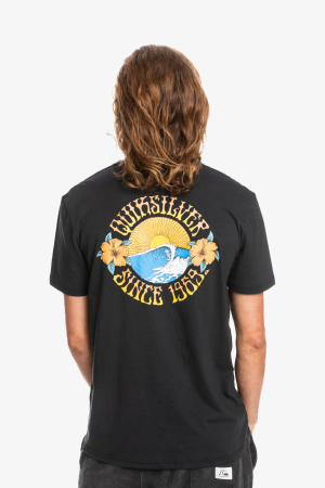 Quiksilver Golden Hours Erkek Siyah T-Shirt EQYZT06660-KVJ0-BLACK - 2