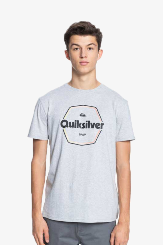 Quiksilver Hardıred Erkek Gri T-Shirt EQYZT06327-SGRH - 1