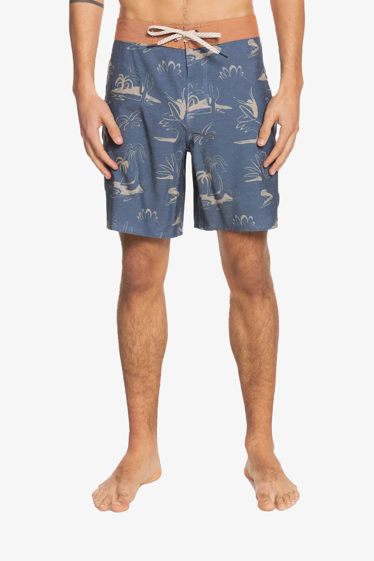 Quiksilver Hempstretch Endle Trıp 18 Erkek Çok Renkli Deniz Şortu EQYBS04558-BSG6