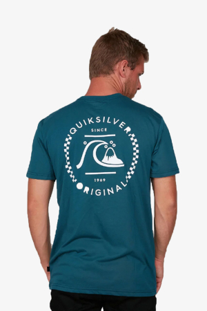 Quiksilver Hırgrous Erkek Mavi T-Shirt EQYZT05824-BSM0 - 2