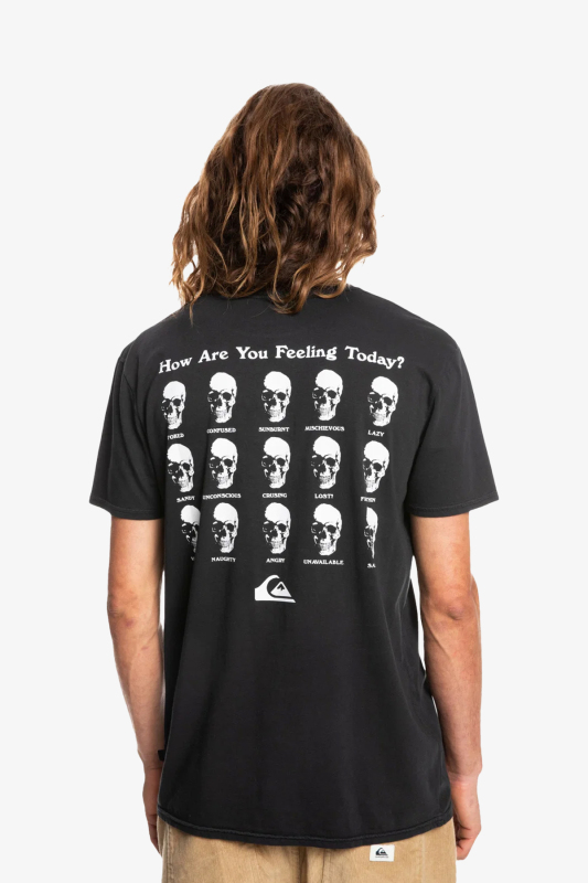 Quiksilver Ho Are You Feelıng Erkek Siyah T-Shirt EQYZT06687-KVJ0-BLACK - 2