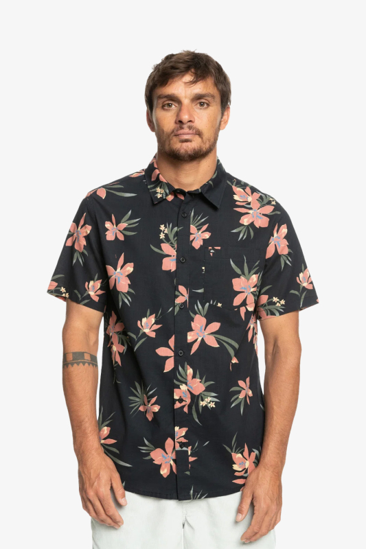 Quiksilver Holıdazed Erkek Siyah Gömlek EQYWT04461-KVJ6 - 1