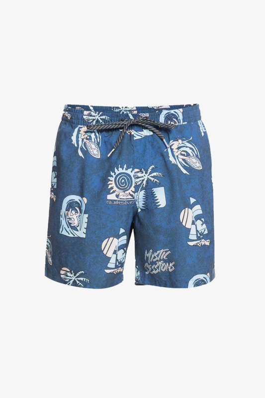 Quiksilver Island Pulse Volley 15 Erkek Lacivert Deniz Şortu EQYJV03697-BPZ6 - 1