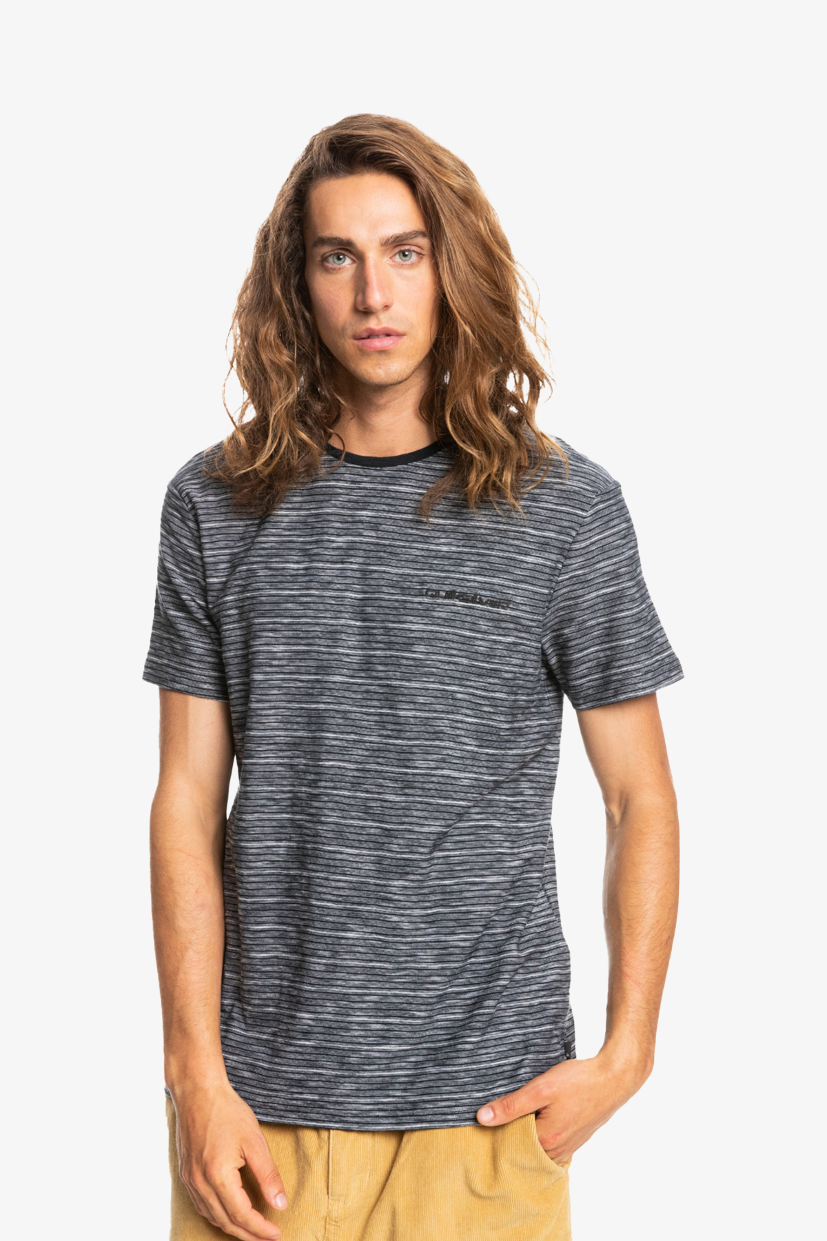 Quiksilver Kentın Erkek Gri T-Shirt EQYKT04208-KVJ3