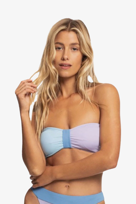 Quiksilver Lenorabandeau Kadın Mavi Bikini Üstü EQWX303127-BFA0 - 1