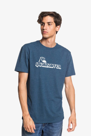 Quiksilver Lostsparksss Erkek Mavi T-Shirt EQYZT05818-BSM0 - 1