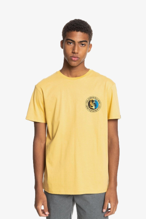 Quiksilver Mello Phonıc Erkek Sarı T-Shirt EQYZT06319-YHP0 - Quiksilver