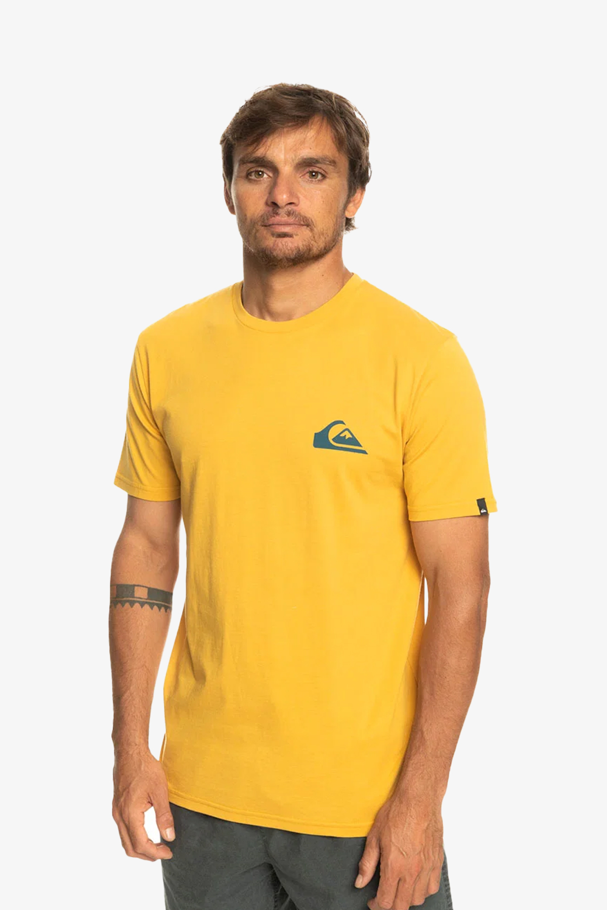 Quiksilver Mmınılogos Erkek Sarı T-Shirt EQYZT07215-YKD0