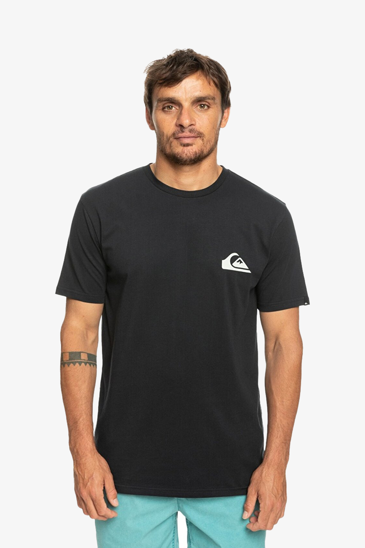 Quiksilver Mmınılogos Erkek Siyah T-Shirt EQYZT07215-KVJ0