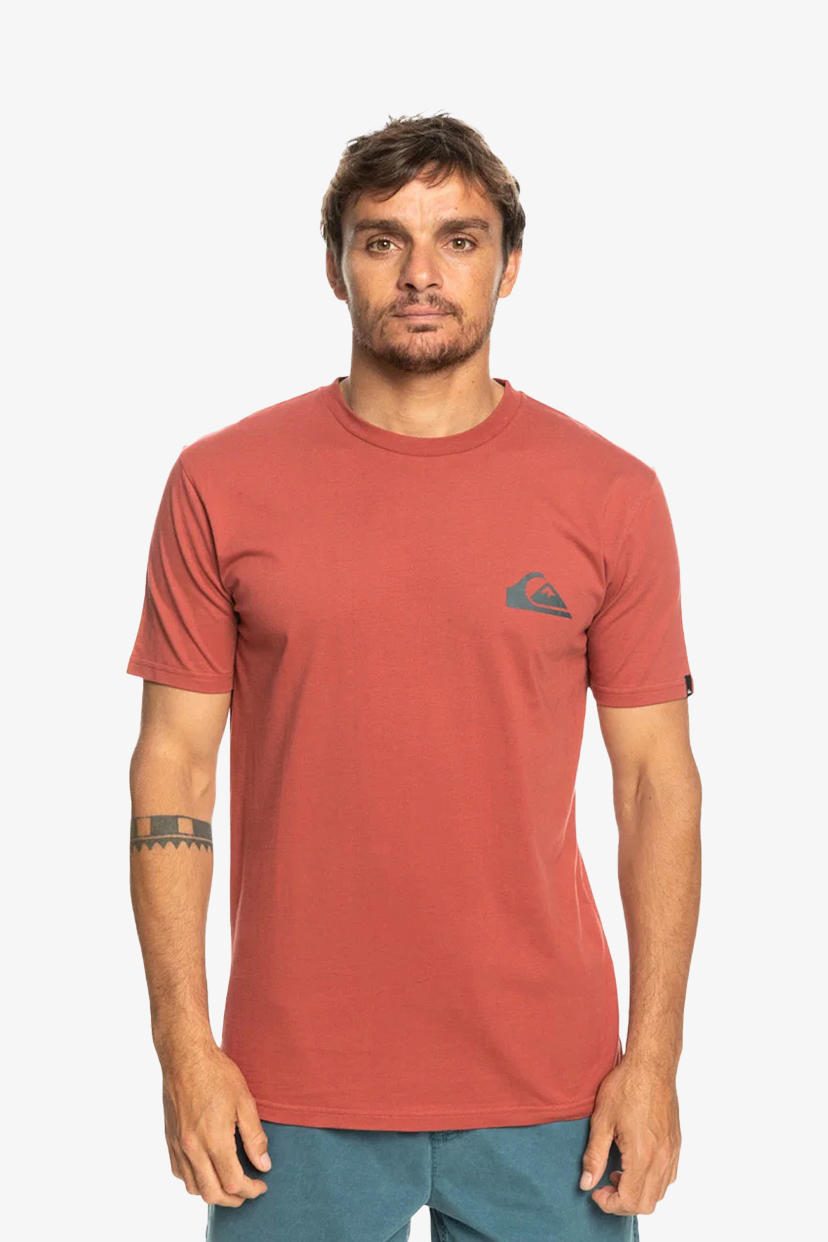 Quiksilver Mmınılogos Erkek Turuncu T-Shirt EQYZT07215-MPD0