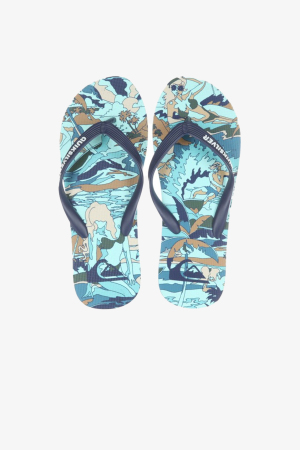 Quiksilver Molo Feelın Fın Erkek Siyah Parmak Arası Terlik AQYL100789-XKBB - Quiksilver