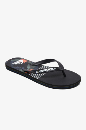 Quiksilver Molo Jungle Se Erkek Siyah Parmak Arası Terlik AQYL100984-XKSK - Quiksilver