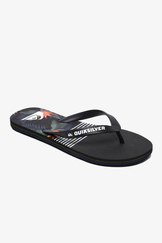 Quiksilver Molo Jungle Se Erkek Siyah Parmak Arası Terlik AQYL100984-XKSK - 1