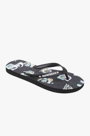 Quiksilver Molokaı Island Pulse Erkek Siyah Parmak Arası Terlik AQYL101186-XKSK - Quiksilver