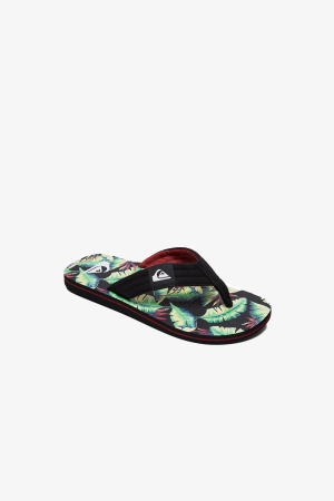 Quiksilver Molokaı Layback Çocuk Siyah Parmak Arası Terlik AQBL100359-XKGK - Quiksilver