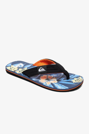 Quiksilver Molokaı Layback Erkek Siyah Parmak Arası Terlik AQYL100560-18322 - Quiksilver